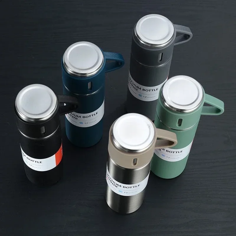 Termo para Agua Caliente 500ml + 2 Tazas 500 Ml