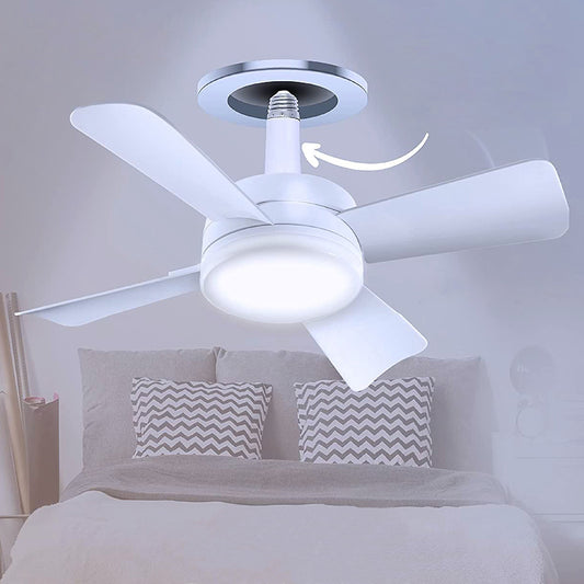Lampara Con Ventilador De Techo Socket Fan Light
