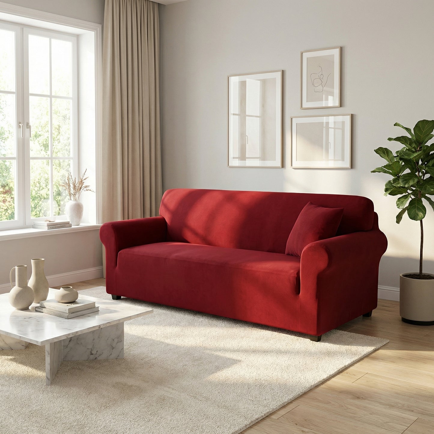 Funda Protectora para Sofa de 3 Cuerpos