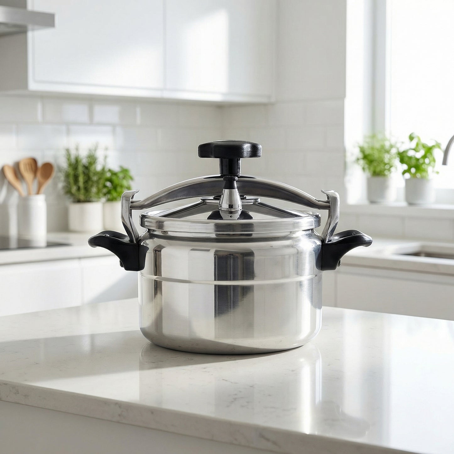 Olla a Presión para Cocinar Aluminio 5 Litros