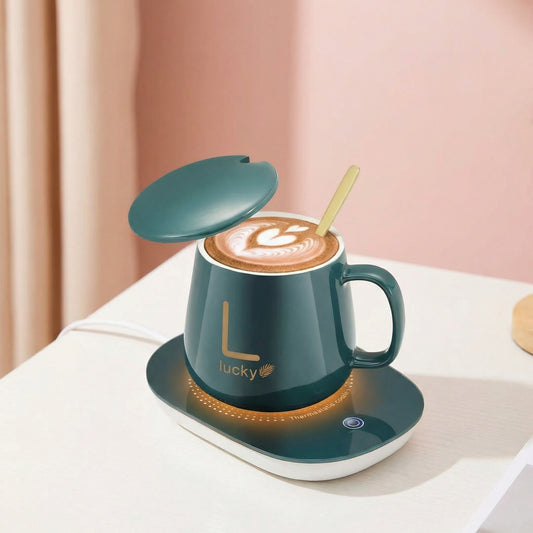 Taza con Calentador Eléctrico Elegante