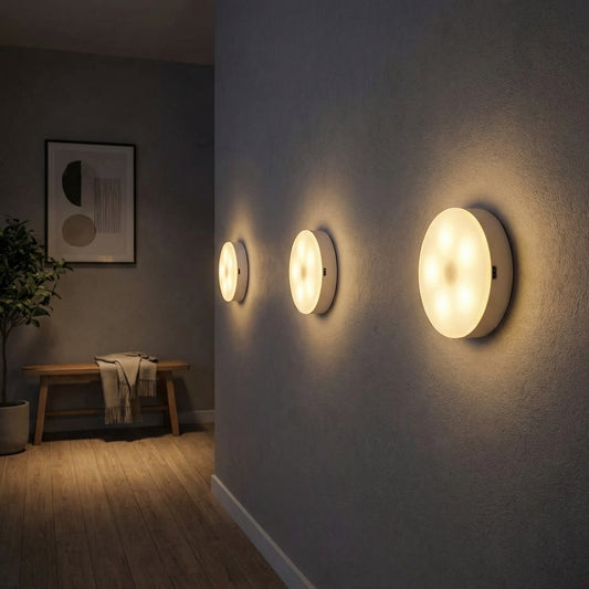 Pack 3 Lampara Led Recargable Sensor