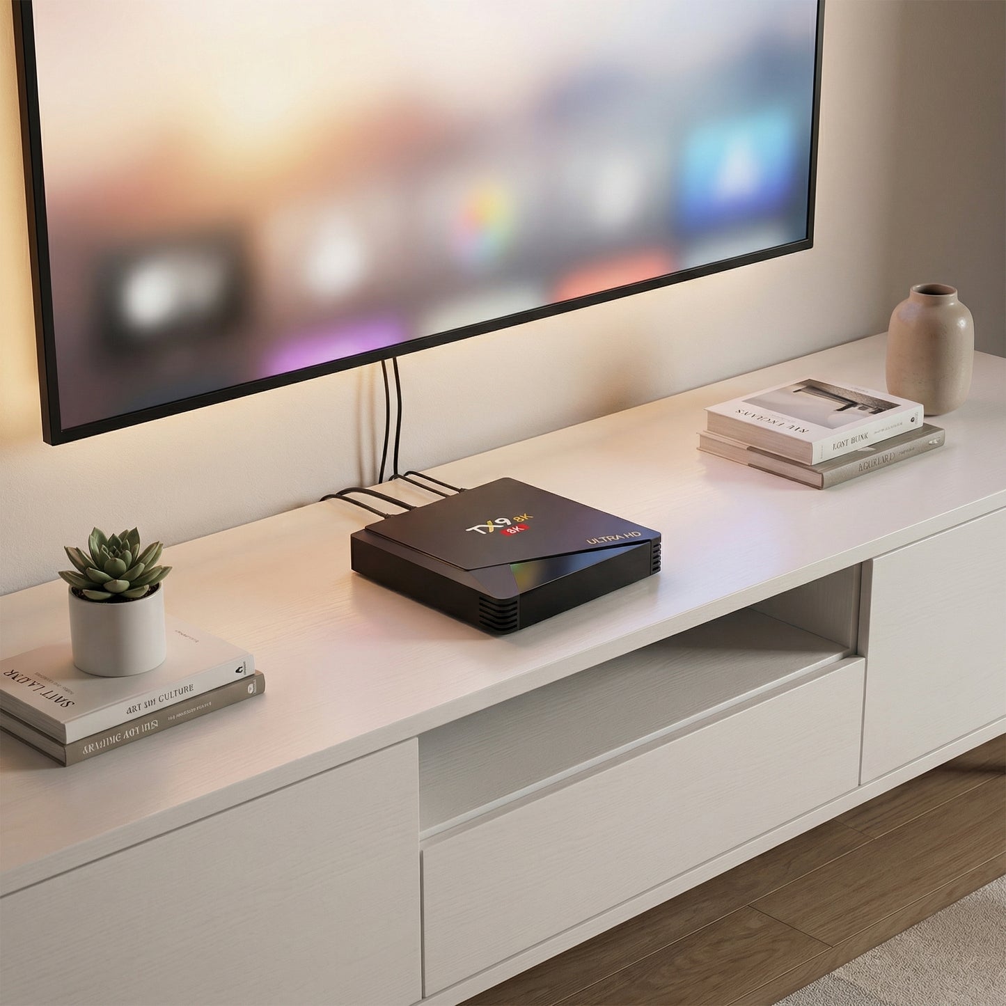 TV Box 8K + Consola Retro 2 en 1 TX9 PRO - 10,000 Juegos + Streaming 4K