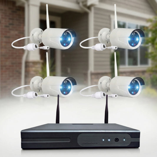Pack 4 Cámaras Seguridad Vision Nocturna