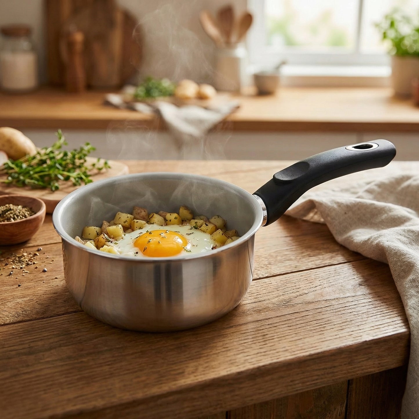 Xtrem Cook Steel Sarten 16 Cm sin Tapa