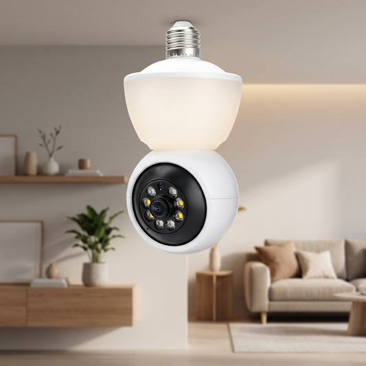 Cámara Domo IP Inalámbrica Full Color para Seguridad del Hogar