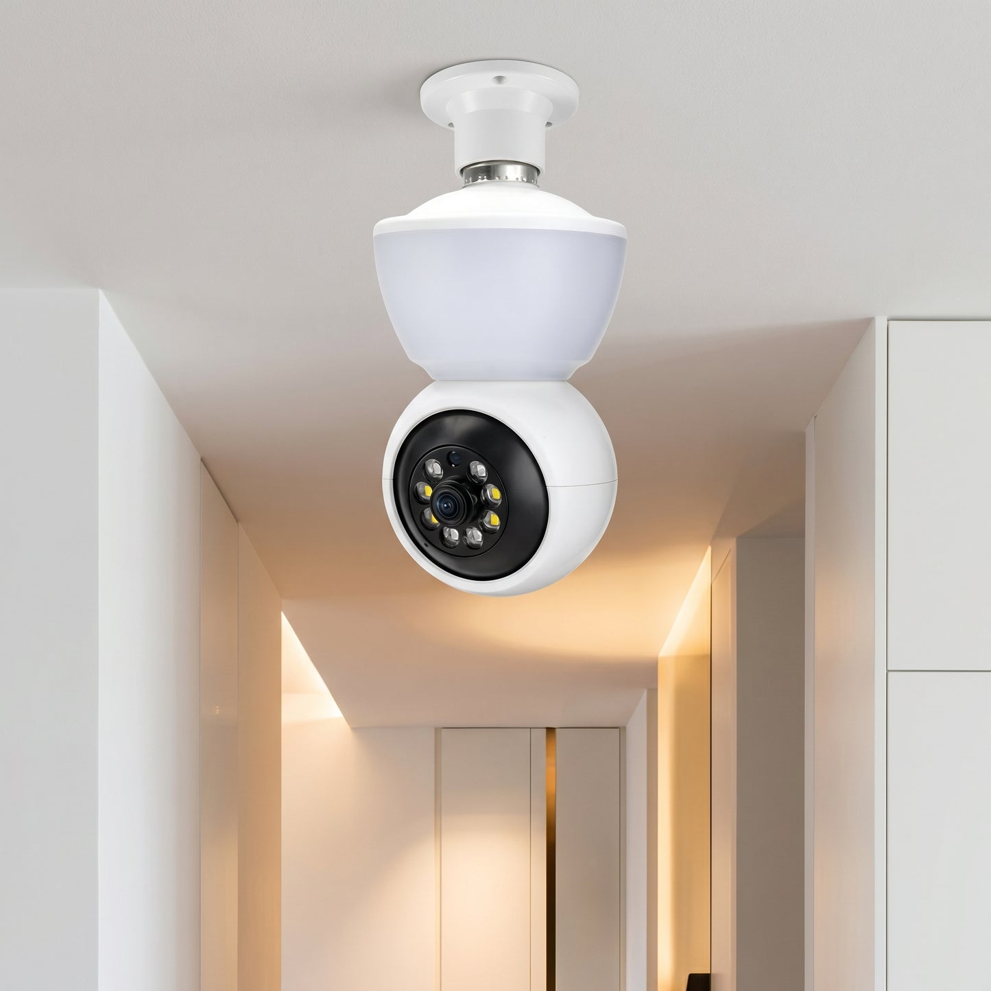 Cámara Domo IP Inalámbrica Full Color para Seguridad del Hogar
