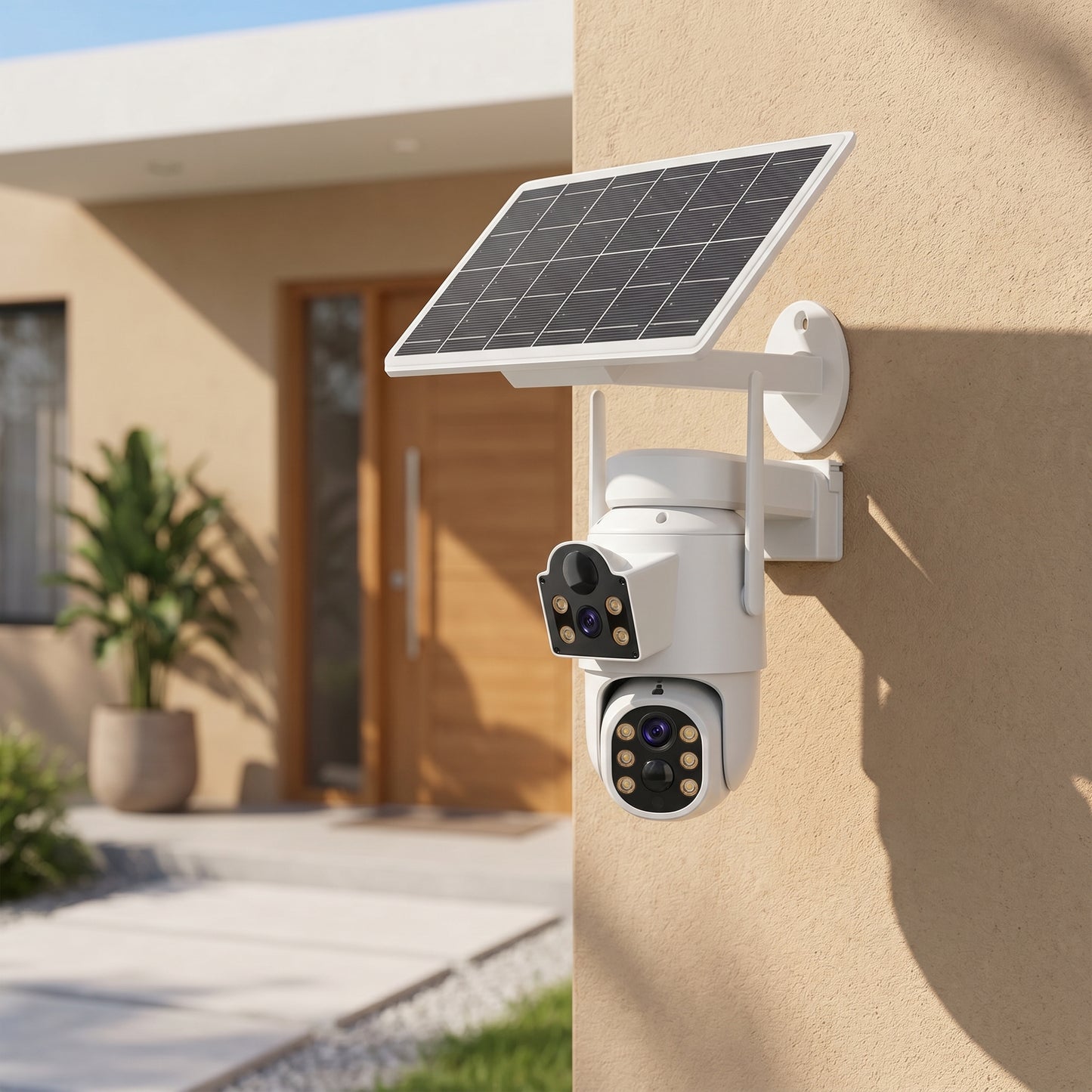 Cámara Seguridad con Panel Solar Wifi 5G IRM IP66