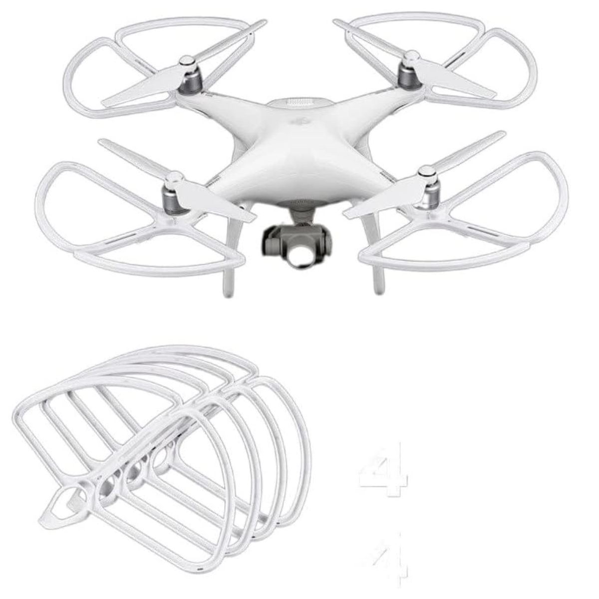 Dron GPS con Camara Parachoques Incluido