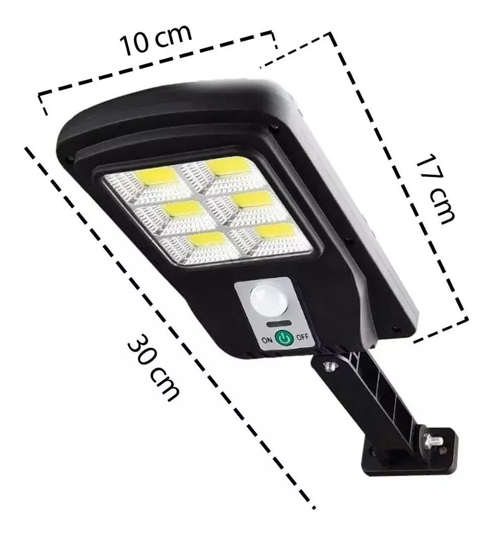 Foco Solar Led Exterior Sensor Movimiento