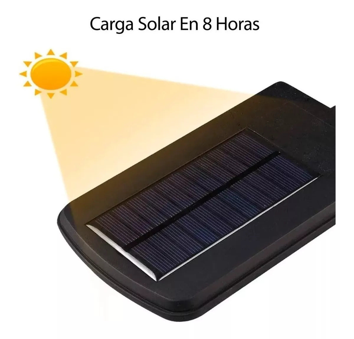 Foco Solar Led Exterior Sensor Movimiento
