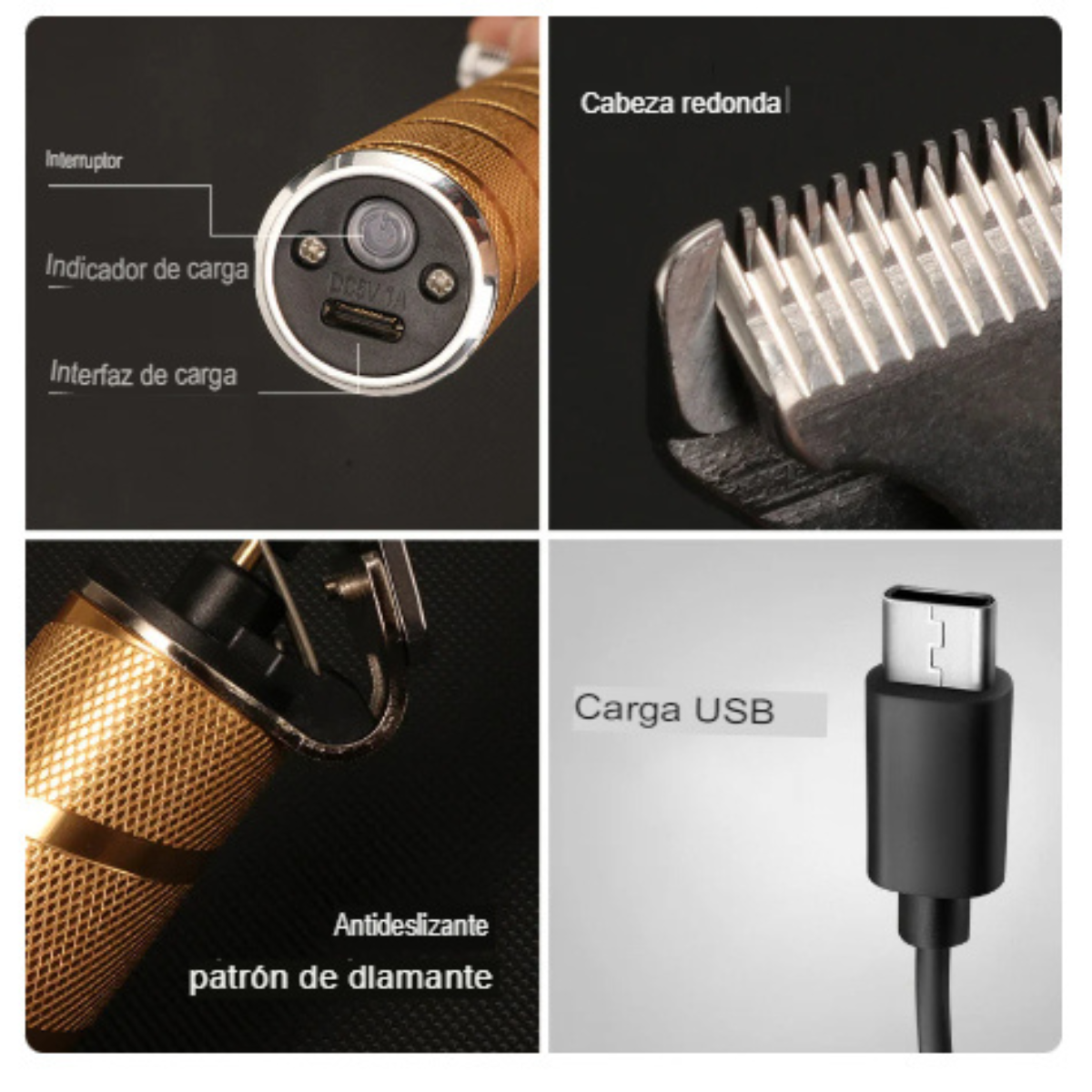 Pack Afeitadora Portátil Recargable Texturizada + Mini Afeitadora Portátil Recargable