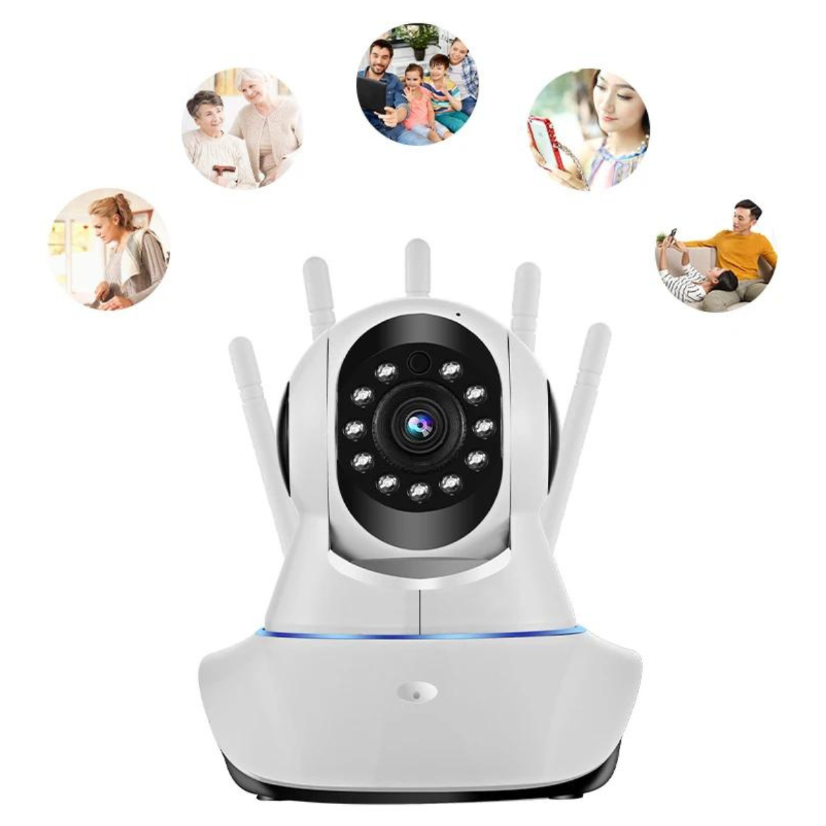 Cámara de Seguridad WIFI + Visión Nocturna