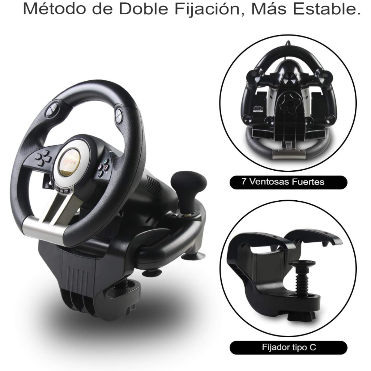 Volante Carreras PXN Palanca Pedales