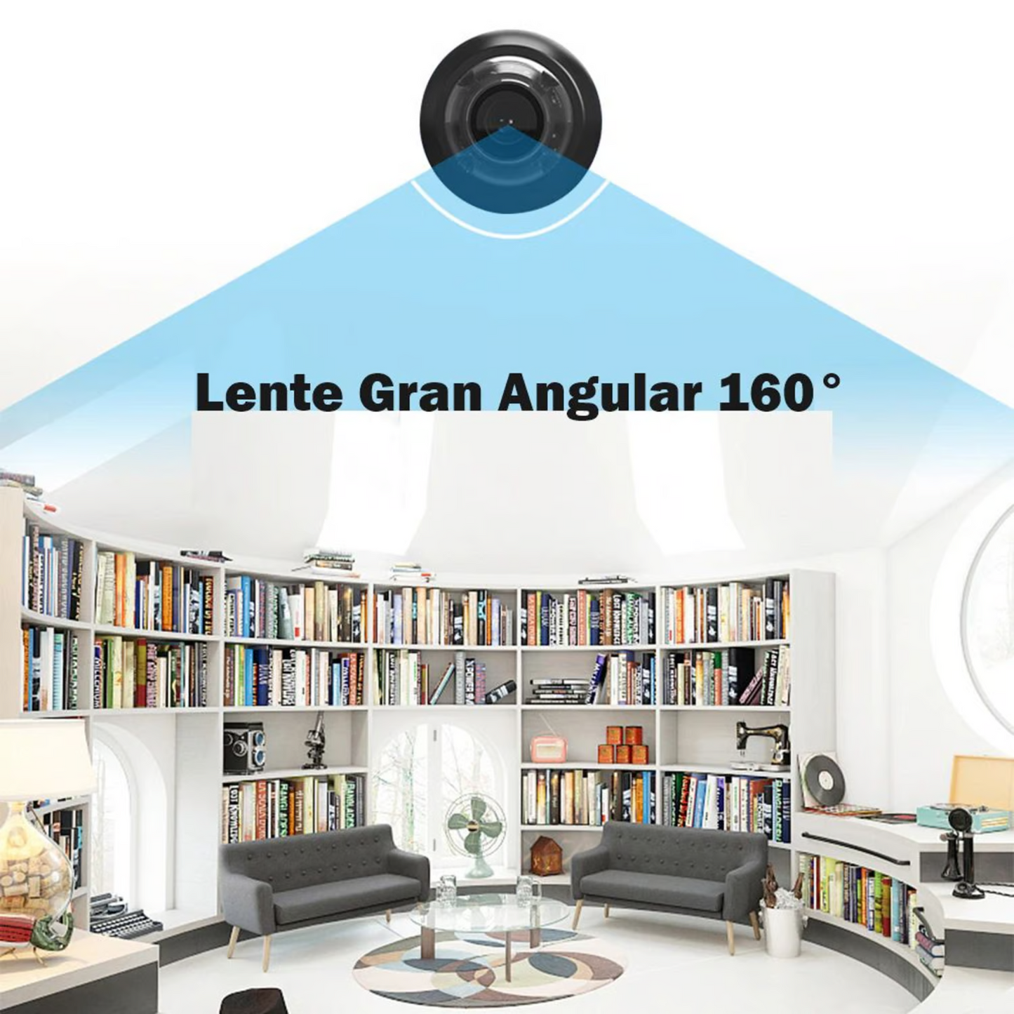 Mini Camara de Vigilancia HD 1080p Visión Nocturna