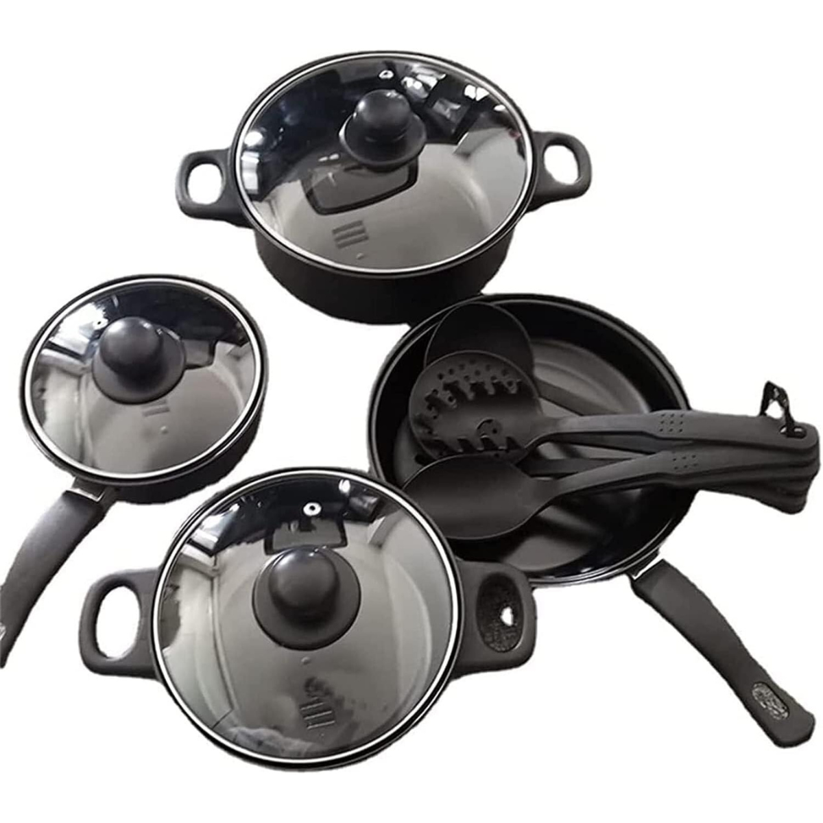 Set de Cocina Ollas Sartenes 10 Pieza