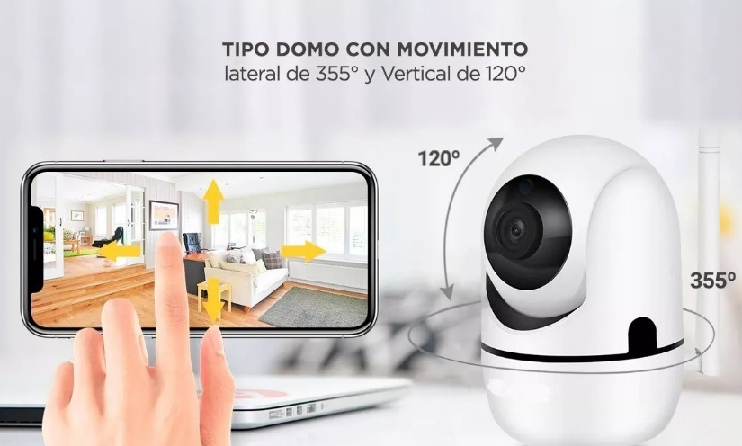 Camara de Seguridad Vision Nocturna con Sensor Movimiento