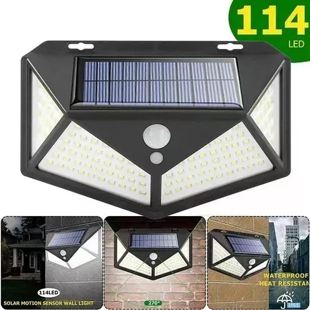 Pack 3 Lampara Led Solar