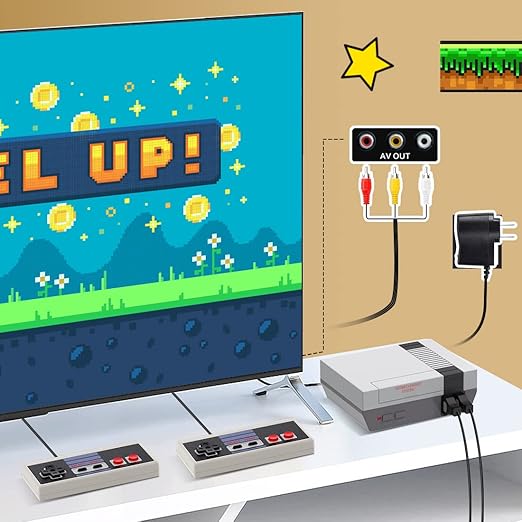 Consola Retro 620 Juegos 2 Mandos