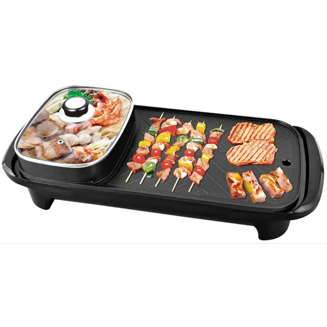Plancha Eléctrica Zona BBQ + Hot Spot
