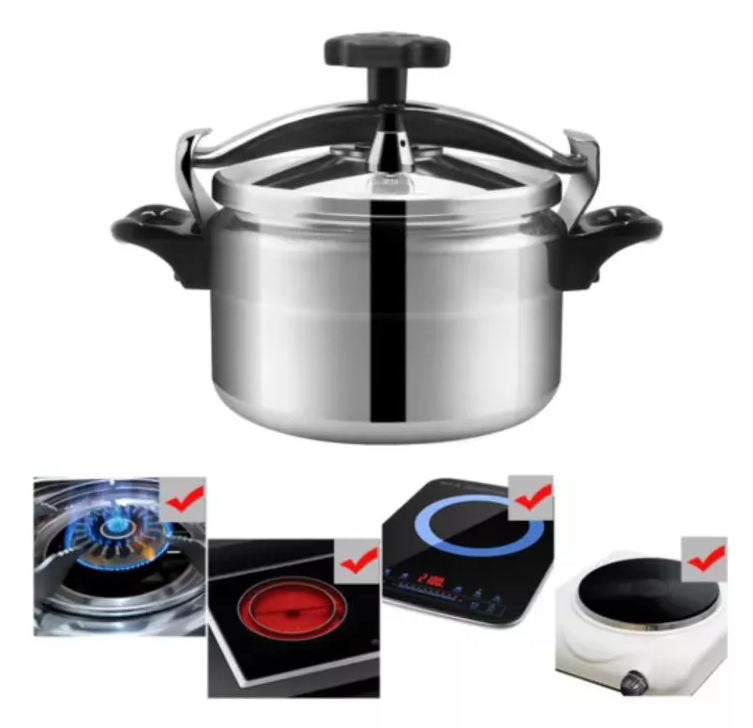 Olla a Presión para Cocinar Aluminio 5 Litros