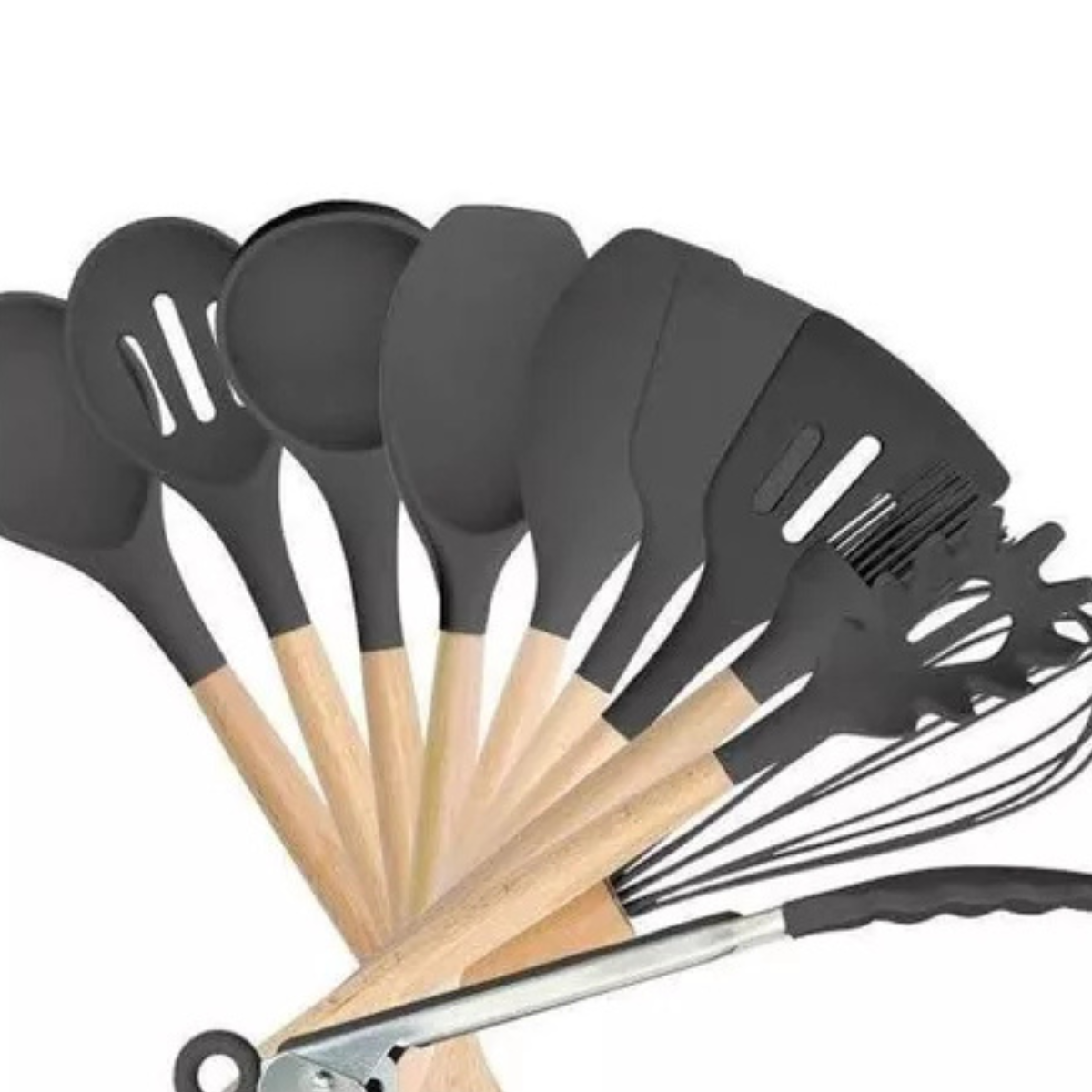 Juego de Silicona 12 Utensilios de Cocina