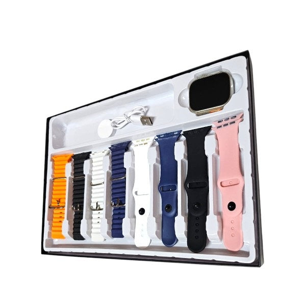 Reloj Inteligente 9 en 1 MCR-100 8 Correas
