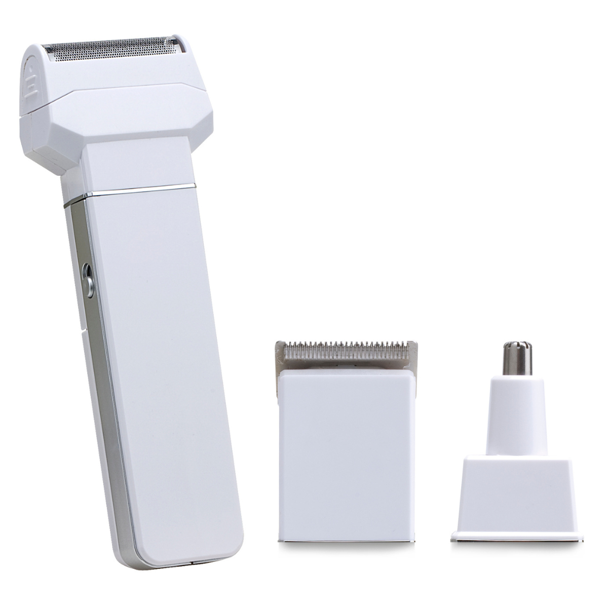 Pack Afeitadora Triangular Blanco 3 en 1 + Mini Afeitadora Portátil Recargable