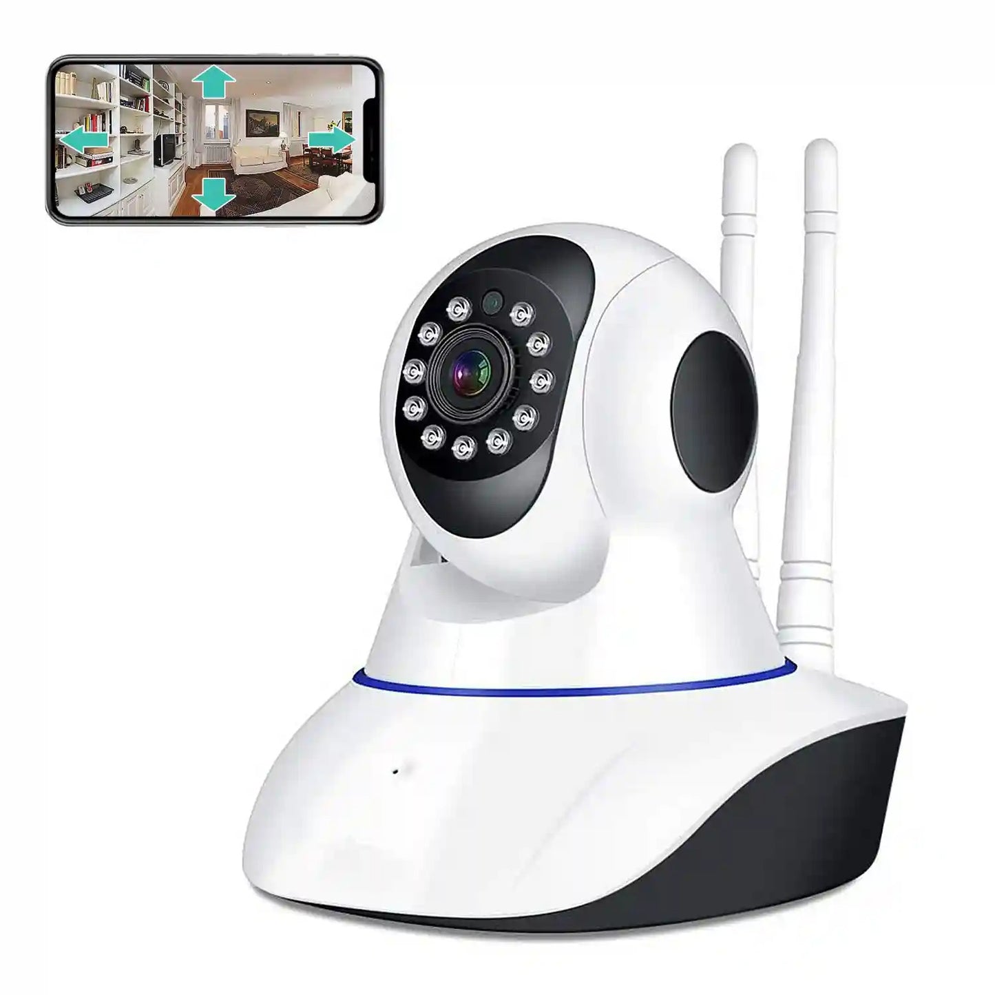 Cámara De Seguridad IP Wifi 360°