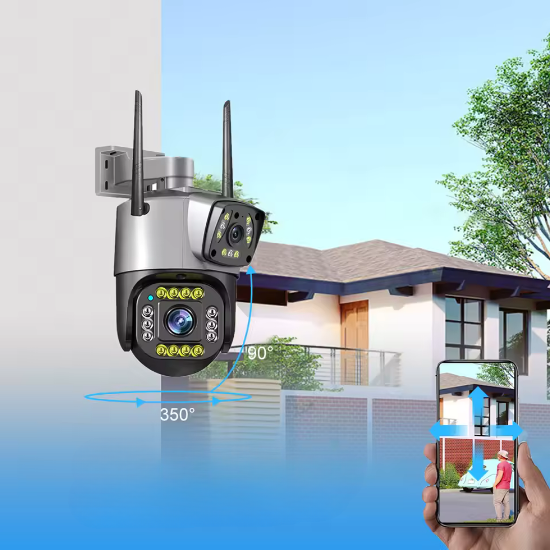 Camara de Seguridad Ptz Lente Dual para Exterior