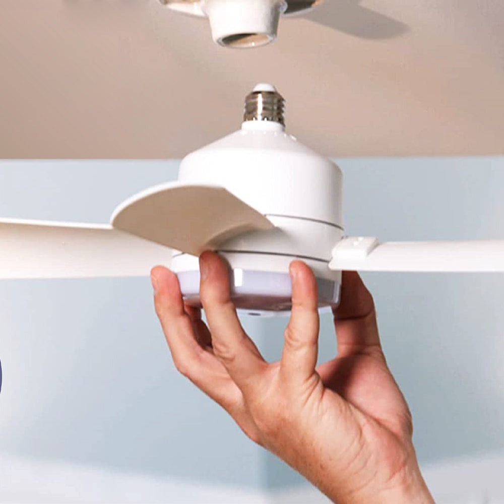 Lampara Con Ventilador De Techo Socket Fan Light
