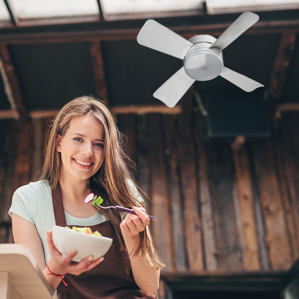 Lampara Con Ventilador De Techo Socket Fan Light
