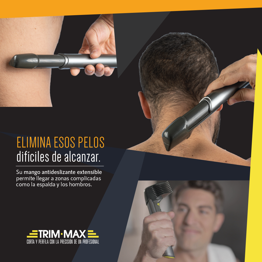 Trim-Max Recortadora Inalámbrica c/Mango Extensible