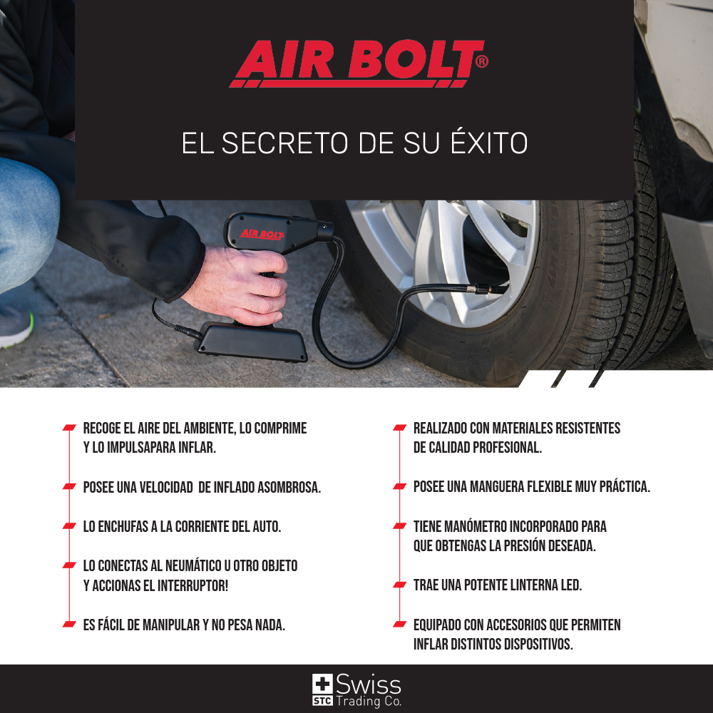 Pack Wifi Dash Cam Pro Camara para Auto + Air Bolt Compresor de Aire Portátil