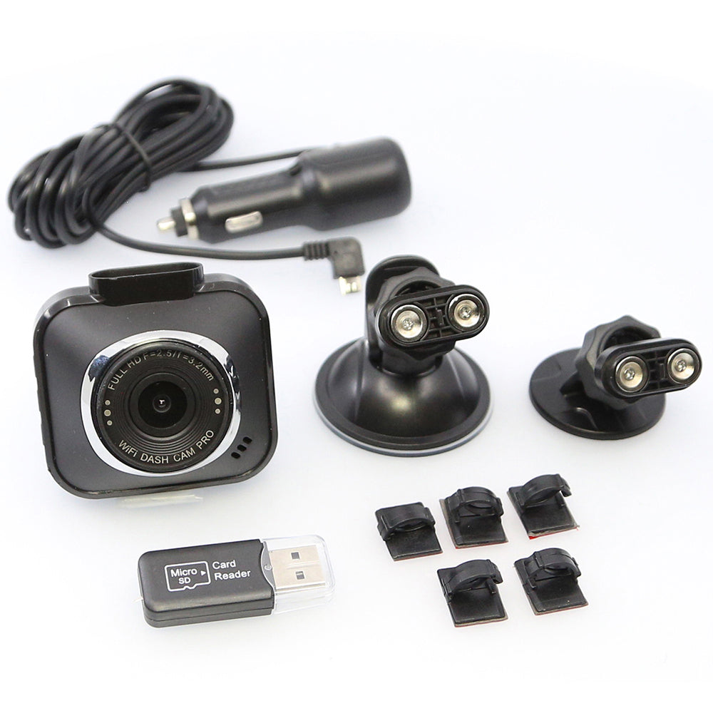 Wifi Dash Cam Pro Cámara de Grabación para Vehículos 1 Und.