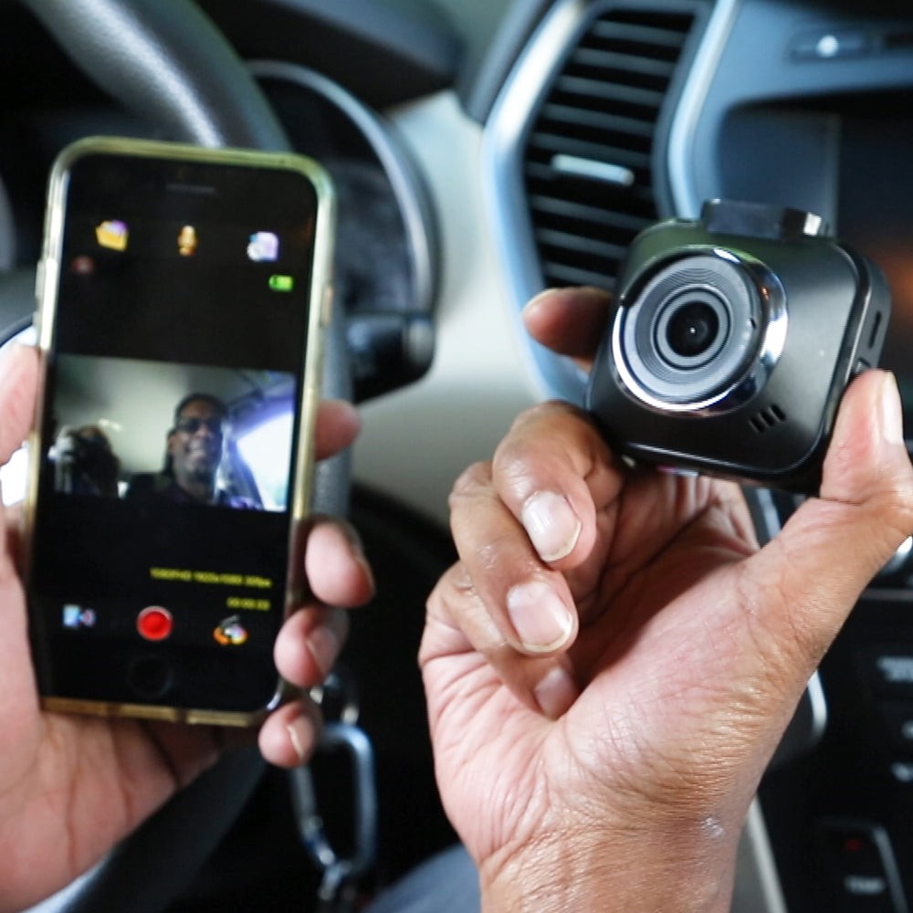 Pack Wifi Dash Cam Pro Camara para Auto + Air Bolt Compresor de Aire Portátil