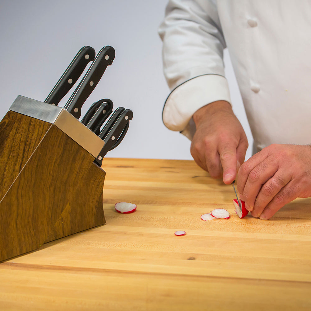 Chef’s Edge Set 10 piezas Bloque Afilador Acero Inoxidable