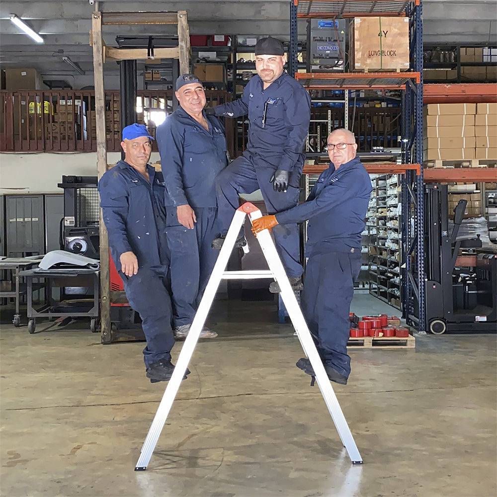 Fold a Step Escalera Profesional Plegable 4 Escalones