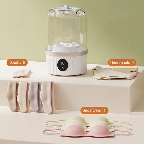 Mini Lavadora Portátil Recargable Automática