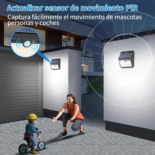 Pack 4 Luces Led Solares para Exteriores