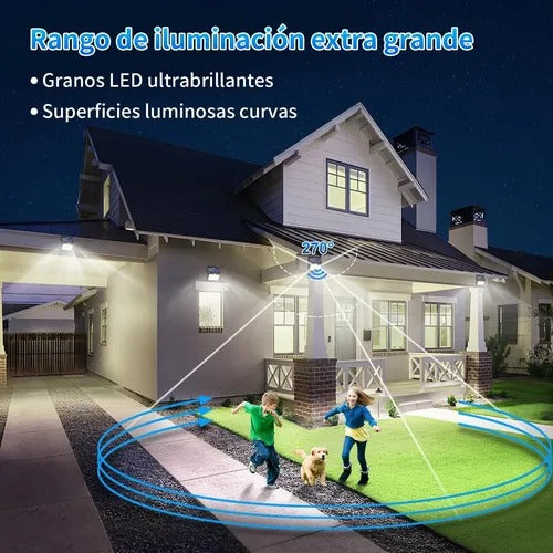 Pack 4 Luces Led Solares para Exteriores