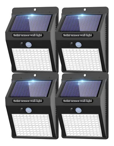 Pack 4 Luces Led Solares para Exteriores