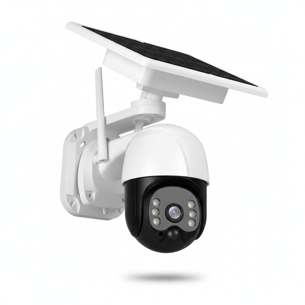 Camara Seguridad Solar Inteligente WiFi PTZ