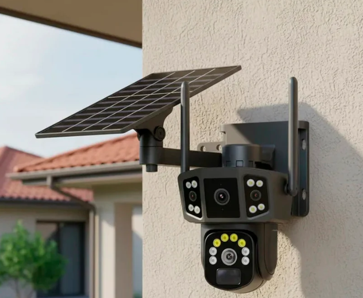 Camara de Seguridad Inteligente Solar PTZ 360 WiFi