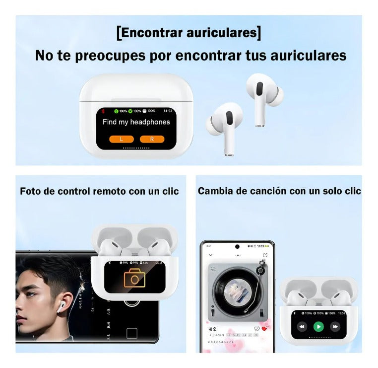 Auriculares Bluetooth Cancelación Ruido