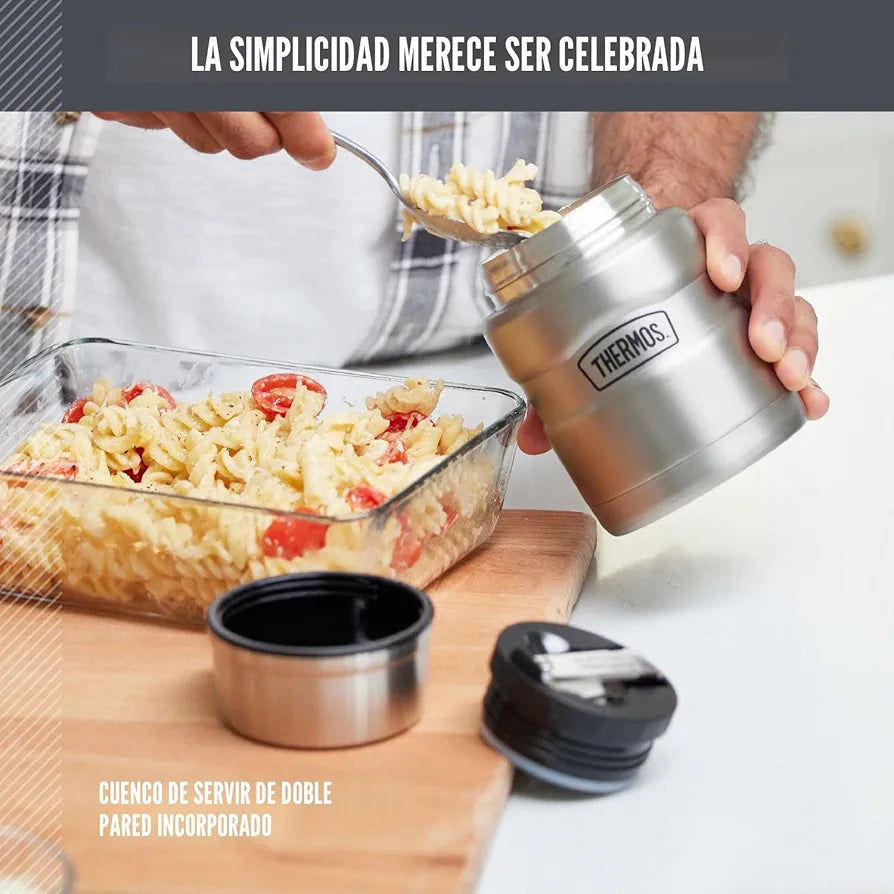 Termo Comida Cuchara Acero Inoxidable