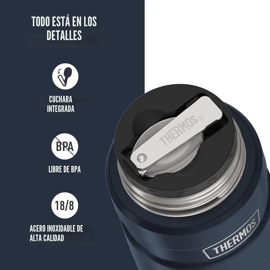 Termo Comida Cuchara Acero Inoxidable
