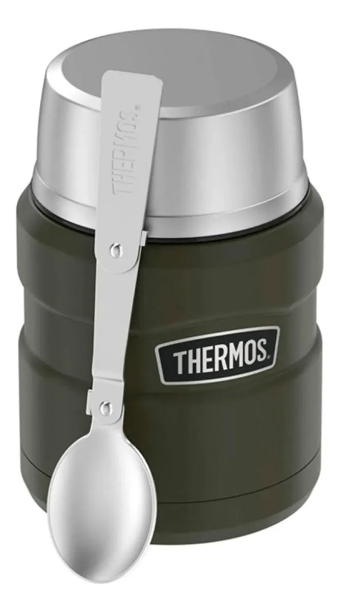 Termo Comida Cuchara Acero Inoxidable