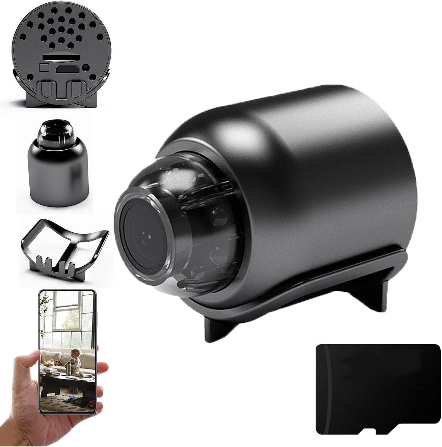 Mini Camara de Vigilancia HD 1080p Visión Nocturna