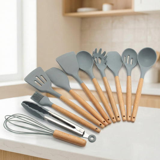 Juego de Silicona 12 Utensilios de Cocina